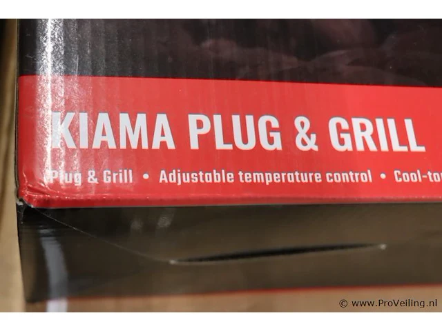 Buccan bbq – elektrische grillplaat – kiama plug & grill – 2000w - afbeelding 3 van  3