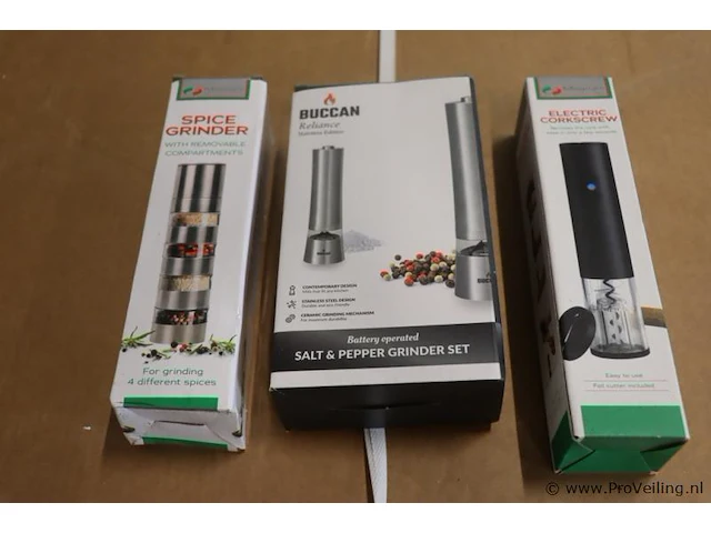 Buccan & magnani peper en zoutmaler - afbeelding 1 van  4
