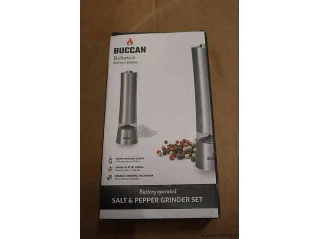 Buccan & magnani peper en zoutmaler - afbeelding 2 van  4