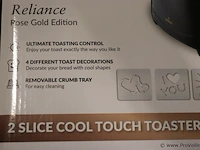 Buccan toaster - rose gold edition - afbeelding 3 van  3
