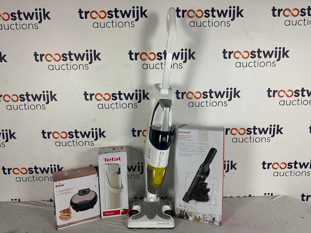 Buccan wafelijzer & tefal pompkan & essentiel-b kruimelzuiger & rowenta vloerreiniger - afbeelding 2 van  2
