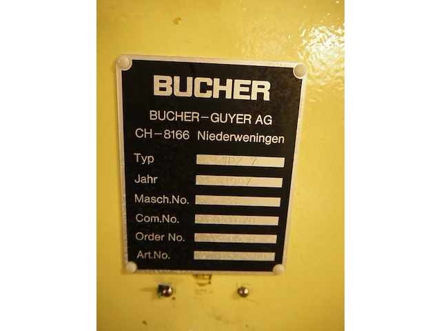 Bucher-guyer ag - afbeelding 2 van  10