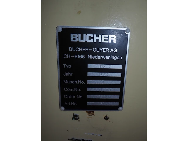 Bucher-guyer ag - afbeelding 9 van  9