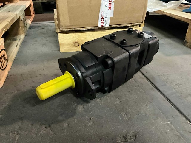 Bucher qx41-063/31-032r hydraulische tandwielpomp (2x) - afbeelding 1 van  8