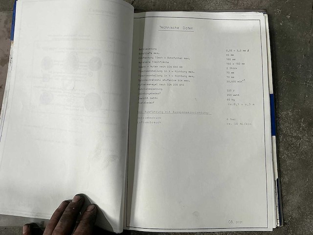 Buckard - 3/50 - pillar drilling machine - 1986 - afbeelding 7 van  7