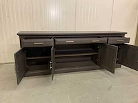 Budapest dressoir eikenhout - afbeelding 9 van  10