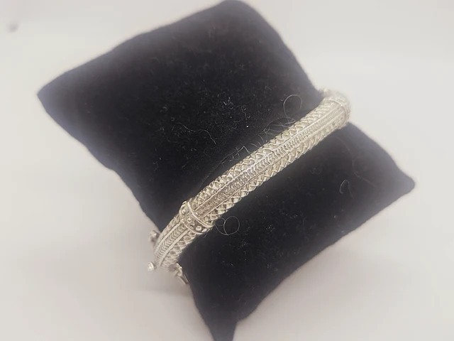 Buddha dragon - puur zilveren armband .925 zilver - afbeelding 8 van  8