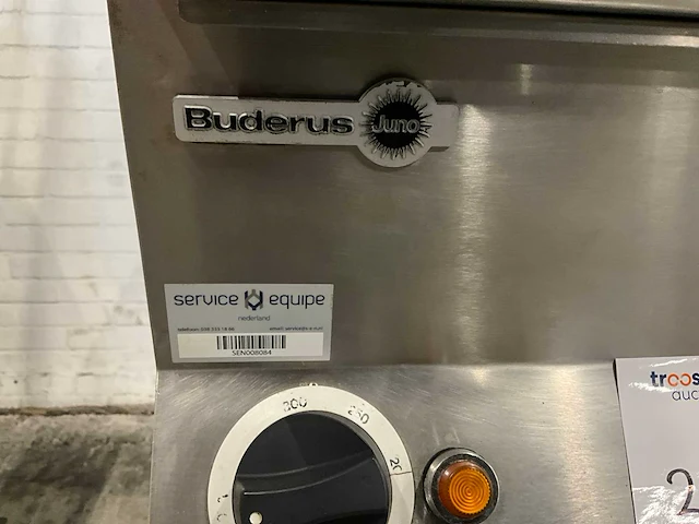Buderus juno- vrijstaand elektrische bak plaat - afbeelding 4 van  5