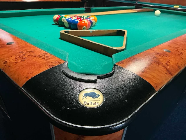 Buffalo pooltafel 7ft met euro inworp pooltafel met euro inworp - afbeelding 1 van  21
