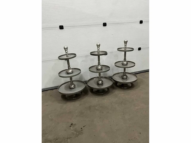 Buffet etagères (3x) - afbeelding 2 van  5
