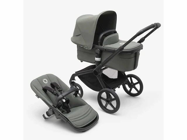 Bugaboo fox 5 kinderwagen met wieg en stoel - afbeelding 1 van  4