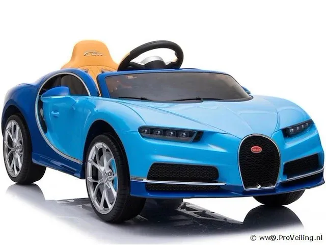Bugatti chiron 12v elektrische kinderauto - afbeelding 1 van  1