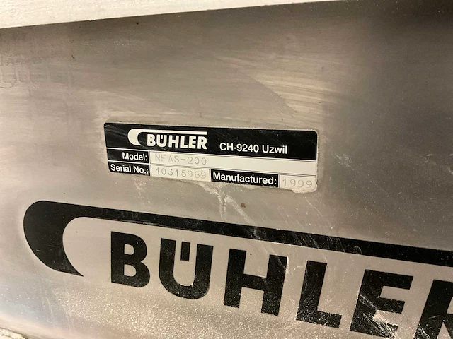 Buhler nfas-200 (4x) - afbeelding 6 van  6
