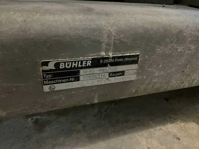 Buhler nfas-2010 uit 400. 500 (2x) - afbeelding 9 van  9