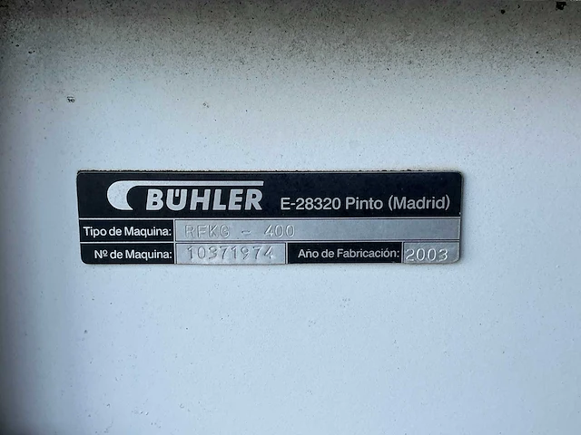 Bühler overslagkraan - afbeelding 28 van  34