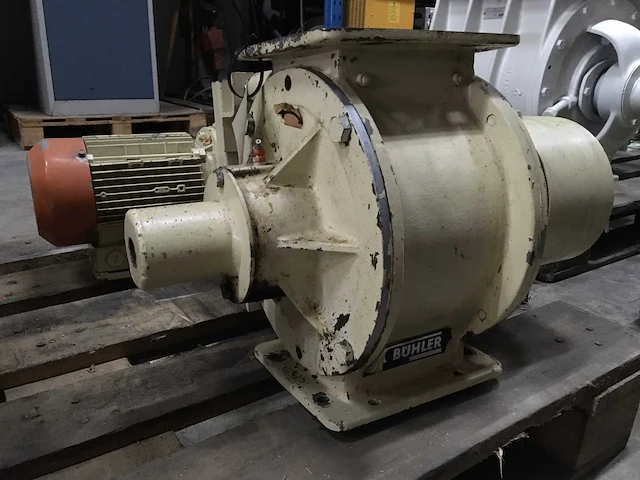 Buhler roterende klep met motor - afbeelding 1 van  5
