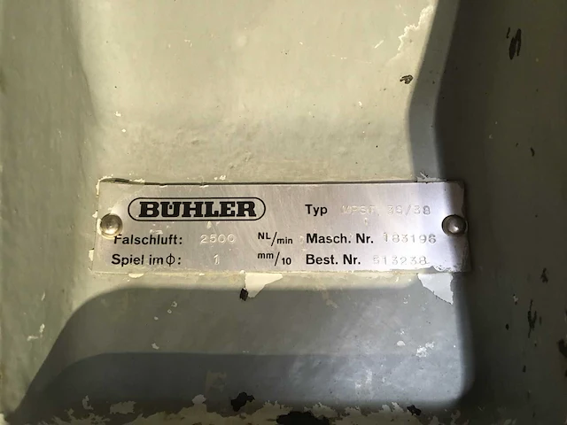 Buhler roterende klep - afbeelding 6 van  6