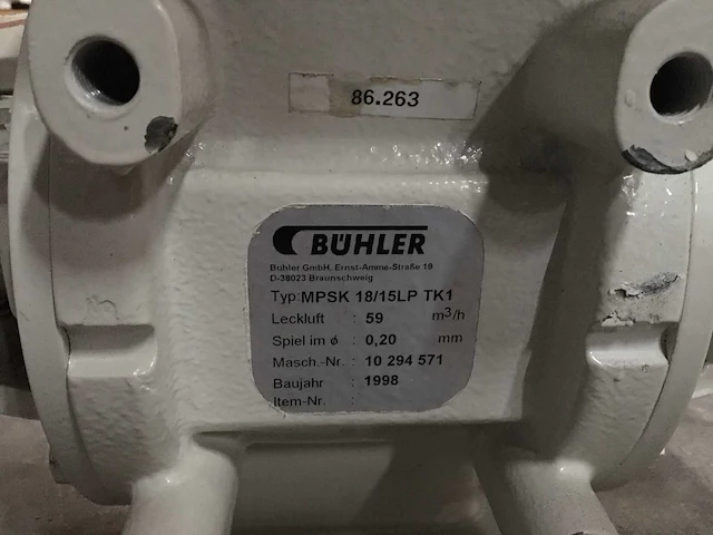 Buhler roterende klep - afbeelding 6 van  6