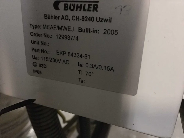 Buhler transflowtron - afbeelding 2 van  10