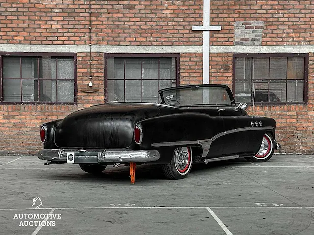 Buick hotrod cabriolet 8 cilinder 1951 oldtimer - afbeelding 3 van  42