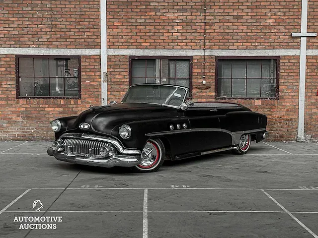 Buick hotrod cabriolet 8 cilinder 1951 oldtimer - afbeelding 1 van  42
