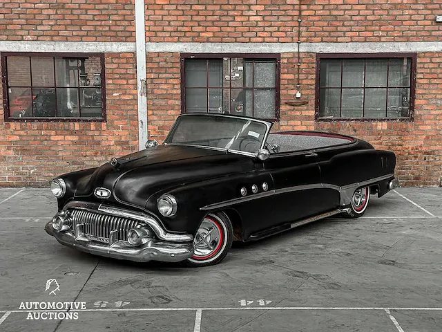 Buick hotrod cabriolet 8 cilinder 1951 oldtimer - afbeelding 23 van  42