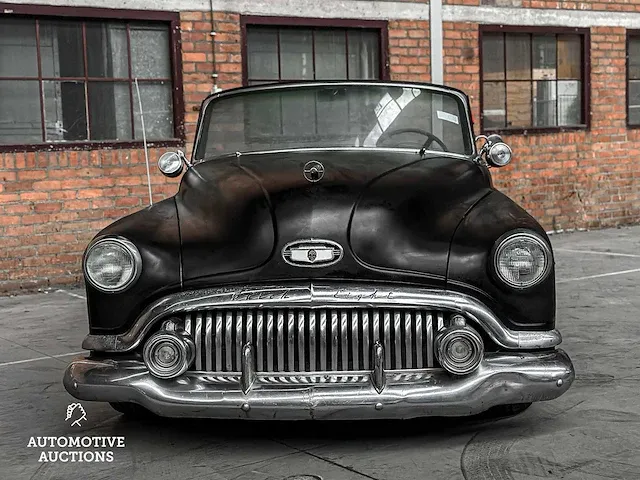 Buick hotrod cabriolet 8 cilinder 1951 oldtimer - afbeelding 39 van  42