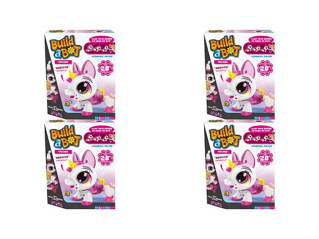 Build a bot - sounds - unicorn - speelgoedrobot - robot bouwpakket - afbeelding 1 van  2