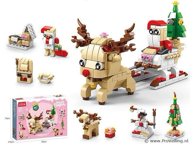 Building block set christmas - afbeelding 1 van  1