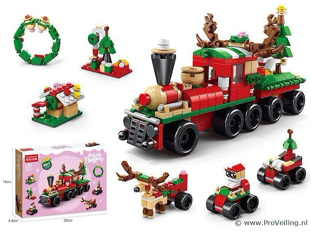 Building block set christmas - afbeelding 1 van  1