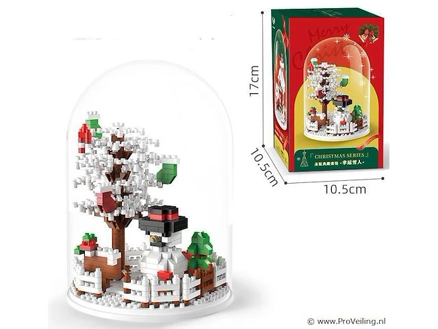 Building block set in stolp christmas - afbeelding 1 van  1