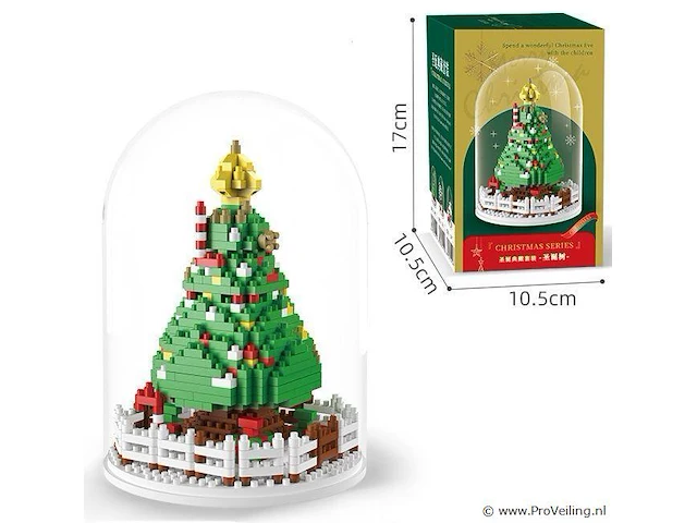 Building block set in stolp christmas - afbeelding 1 van  1