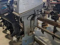 Buitenboord motor evinrude , 8 pk 2t langstaart op knuppel - afbeelding 1 van  9