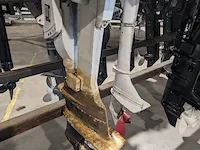 Buitenboord motor johnson, 4 pk 2-takt 2 cilinder kortstaart op knuppel - afbeelding 2 van  9