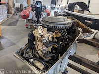 Buitenboord motor johnson, 6 pk 2-takt 2-cilinder langstaart op knuppel , wit - afbeelding 10 van  10