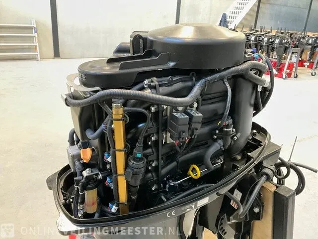 Buitenboord motor parsun, f50fwlt 50 pk 4-takt efi , zwart - afbeelding 4 van  7