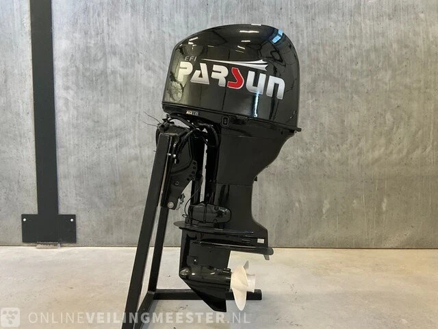 Buitenboord motor parsun, f50fwlt 50 pk 4-takt efi , zwart - afbeelding 2 van  7