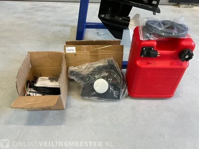 Buitenboord motor parsun, f60fwlt 60 pk 4-takt efi, zwart - afbeelding 4 van  7