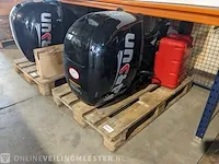 Buitenboord motor parsun, f60fwlt 60 pk 4-takt efi, zwart - afbeelding 7 van  7