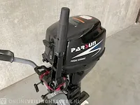 Buitenboord motor parsun, f8bml f8 4-takt langstaart , zwart - afbeelding 5 van  6