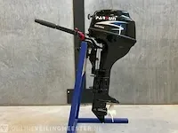 Buitenboord motor parsun, f98bml f9.8 4-takt langstaart op knuppel, zwart - afbeelding 2 van  6