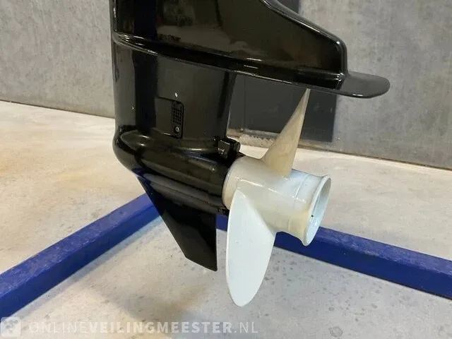 Buitenboord motor parsun, f98bml f9.8 4-takt langstaart op knuppel, zwart - afbeelding 4 van  6
