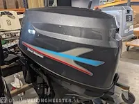 Buitenboord motor sail , 9.9 pk 4-takt langstaart op knuppel , donkergrijs / antraciet, bouwjaar 2023 - afbeelding 5 van  12