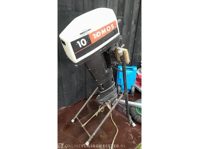 Buitenboord motor tomos, 10 pk - afbeelding 1 van  5