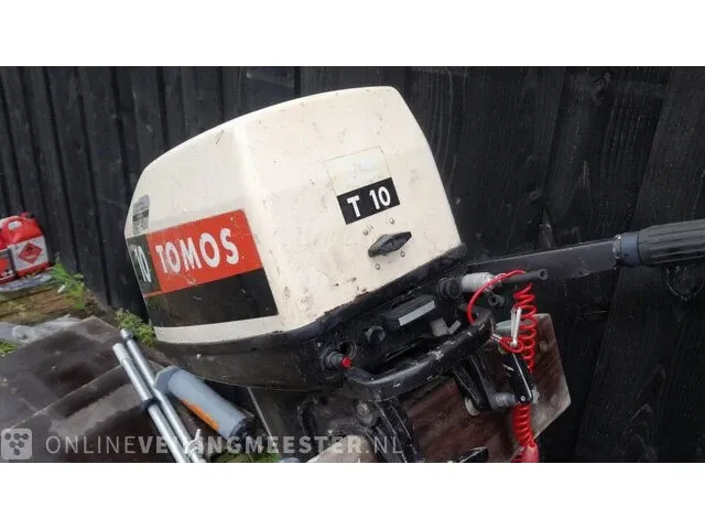 Buitenboord motor tomos, 10 pk - afbeelding 3 van  5