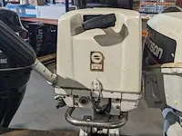 Buitenboord motor tomos, 4 pk 2-takt kortstaart op knuppel - afbeelding 5 van  9