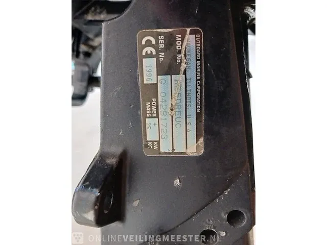 Buitenboordmotor evinrude, 5 pk - afbeelding 7 van  15