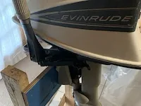 Buitenboordmotor evinrude, fischerman, wit - afbeelding 1 van  4