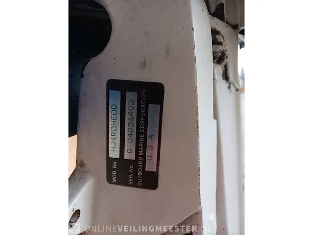 Buitenboordmotor johnson, 4 pk - afbeelding 5 van  13