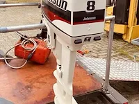 Buitenboordmotor johnson 8 pk - afbeelding 2 van  5
